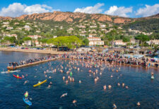 Bain de fin d’année à Agay