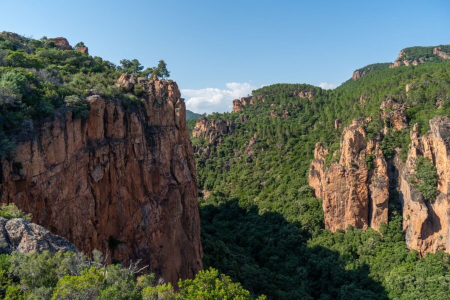 Les Gorges du Blavet, paysage haut en couleurs