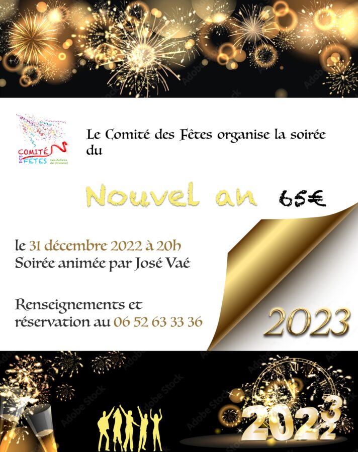 Réveillon Saint Silvestre des Adrets