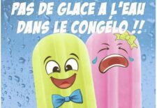 Pas de glace à l’eau dans le congélo