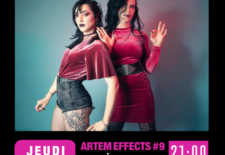 ARTEM EFFECTS #9 – VENIN CARMIN en concert