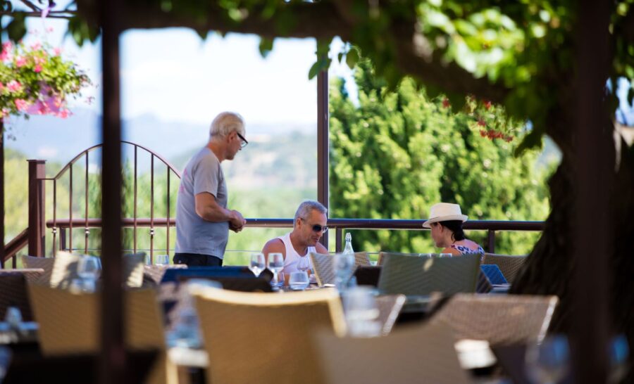 Restaurant de la bergerie terrasse