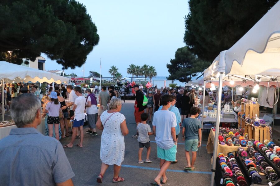Marché nocturne les Issambres
