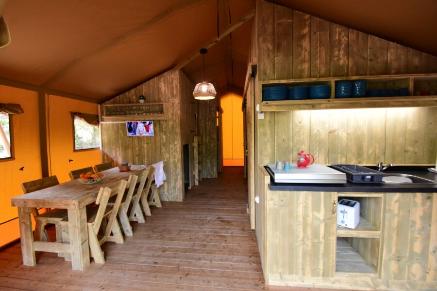 Tente safari Domaine de la Bergerie