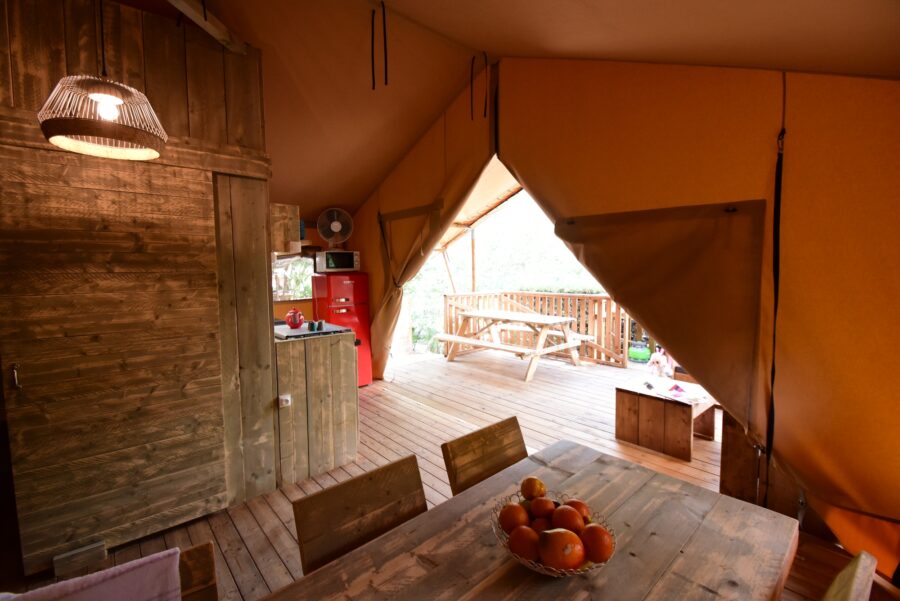 Tente safari Domaine de la Bergerie