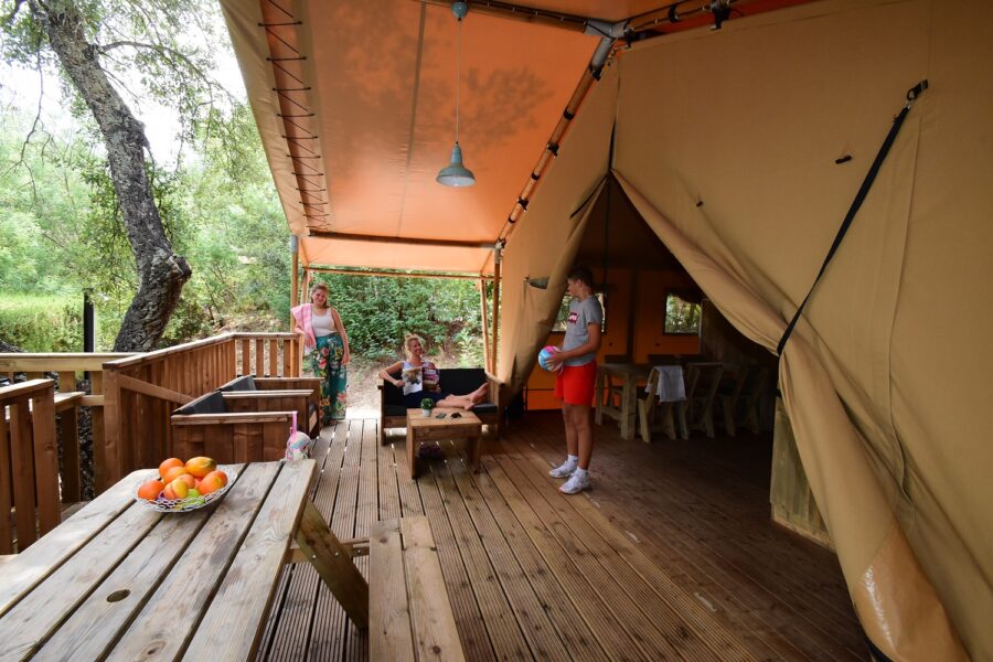 Tente safari Domaine de la Bergerie